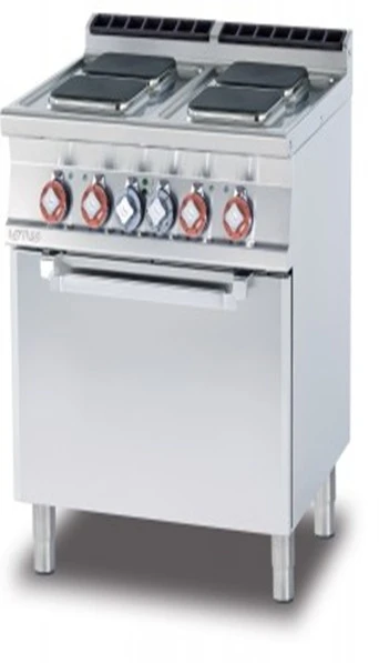 Electric range - N. 4 square plates